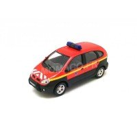 1/43 VEHICULE DE SECOURS POMPIERS RENAULT SCENIC 4X4 SDIS "02 AISNE"OLIEX52941SDIS02