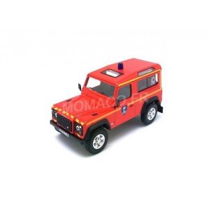 1/43 VEHICULE DE SECOURS POMPIERS LAND ROVER DEFENDER 90 SDIS "88 VOSGES"OLIEX55270SDIS88