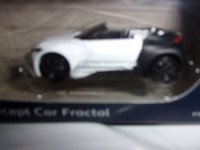 1/64 3-INCHES VOITURE PEUGEOT CONCEPT-CAR FRACTAL CABRIOLET 2015 NOREV312018