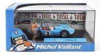 1/43 DIORAMA VOITURE MINIATURE DE COLLECTION Michel Vaillant Le Mans '61-IXO ALTAYA