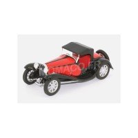 1/18 VOITURE MINIATURE DE COLLECTION BUGATTI TYPE 55 FERME 1932 ROUGE/NOIR-PANTHEON002