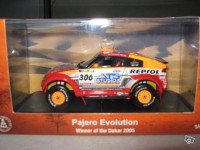 1/43 MITSUBISHI pajero evolution Dakar 2005 Norev800151
