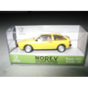 1/87 ho Volkswagen‎ scirocco jaune Norev