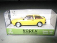 1/87 ho Volkswagen‎ scirocco jaune Norev
