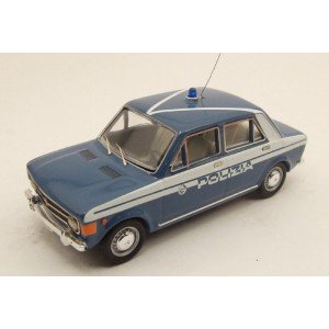 1/43 VEHICULE FORCES DE L'ORDRE MINIATURE DE COLLECTION POLICE ITALIENNE Fiat 128 Police-RIO4167