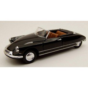 1/43 VOITURE MINIATURE DE COLLLECTION Citroen DS Noir- CABRIOLET-1961-RIO4209