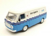 1/43 VEHICULE MINIATURE UTILITAIRE PUBLICITAIRE ITALIEN Fiat 238 fourgon Abarth River team-1972-RIO4246