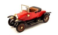 1/43 FIAT 0 VOITURE MINIATURE DE COLLECTION Fiat 0 spyder rouge-1912-RIO4323