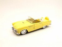 1/43 Ford Thunderbird VOITURE AMERICAINE MINIATURE DE COLLECTION Ford Thunderbird Hard top jaune-1956-RIO4328