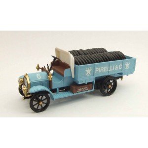 1/43 FIAT 18BL CAMION MINIATURE DE COLLECTION ITALIEN Fiat 18 BL Pirelli-1917-RIO4369