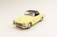 1/43 MERCEDES-BENZ VOITURE MINIATURE DE COLLECTION Mercedes 190 SL jaune-1955-RIO4370