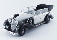 1/43 MERCEDES-BENZ VOITURE MINIATURE DE COLLECTION Mercedes 770 Nuremberg noir/gris-1937-RIO4397