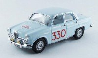 1/43 VOITURE RALLYE MINIATURE DE COLLECTION Alfa Romeo Guiletta T.I. #330 rallye Monte Carlo-1964-PILOTES Pinasco/ Sanfilippo-RIO4410