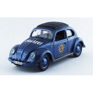 1/43 VW FORCES DE L'ORDRE POLICE ITALIENNE MINIATURE DE COLLECTION Volkswagen Polizei-1956-RIO4464