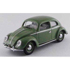 1/43 VW VOITURE MINIATURE DE COLLECTION Volkswagen Coccinelle De Luxe vert-1953-RIO4582