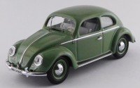 1/43 VW VOITURE MINIATURE DE COLLECTION Volkswagen Coccinelle De Luxe vert-1953-RIO4582