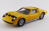 1/43 Lamborghini Miura VOITURE MINIATURE DE COLLECTION Lamborghini Miura P400 Bertone jaune-1966-RIO4585                 