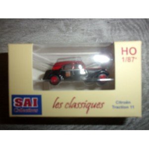 1/87 HO CITROEN TRACTION 11B 1952 TAXI G7 SAICOLLECTION LES CLASSIQUES 6111