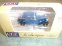 1/87 HO CITROEN TRACTION 11A 1935 BLEU FRANC ET NOIRE SAICOLLECTIONS6162