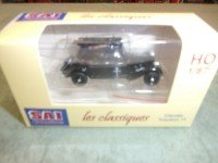 1/87 HO Citroën Traction 11A 1935, avec équipement gaz de ville, noire, FFI-SAICOLLECTION-SAI6181