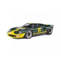 1/18 FORD GT40 MK1 61 "GREEN RACING CUSTOM" 1968-SOLIDO-S1803004