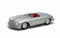 1/24 PORSCHE VOITURE MINIATURE DE COLLECTION  Porsche 356 NR.1 ROADSTER argent-WELLYWEL24090SIL 