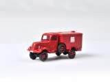 1/87 ho camion pompiers phanomen acier cab sankra resine